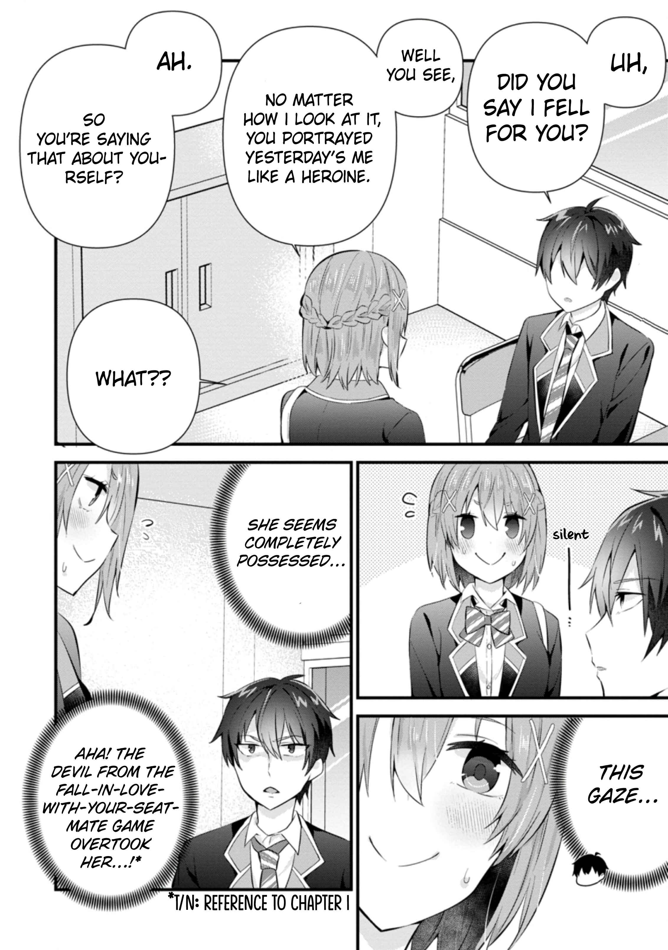 Page 7 Chapter 10 Tonari no Seki ni Natta Bishoujo ga Horesaseyou to Karakattekuru ga Itsunomanika Kaeriuchi ni Shiteita