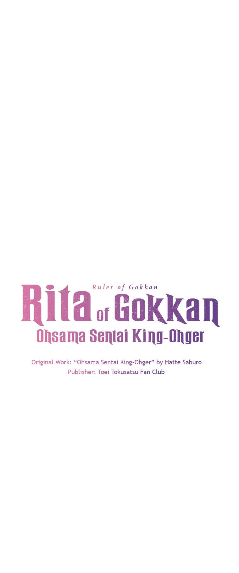 Page 54 Chapter 8 Gokkan no Rita ~ Ohsama Sentai King-Ohger