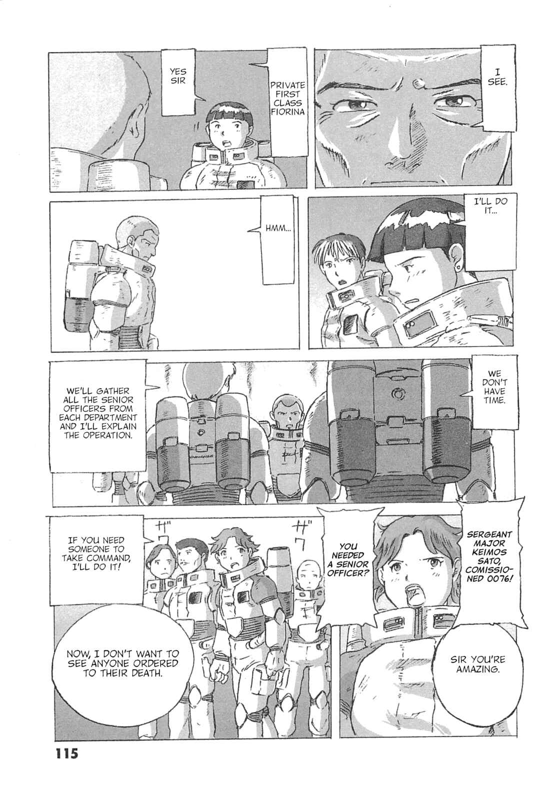 Page 5 Chapter 4 Mobile Suit Gundam: Ixtab, Goddess of the Fallen Soldiers