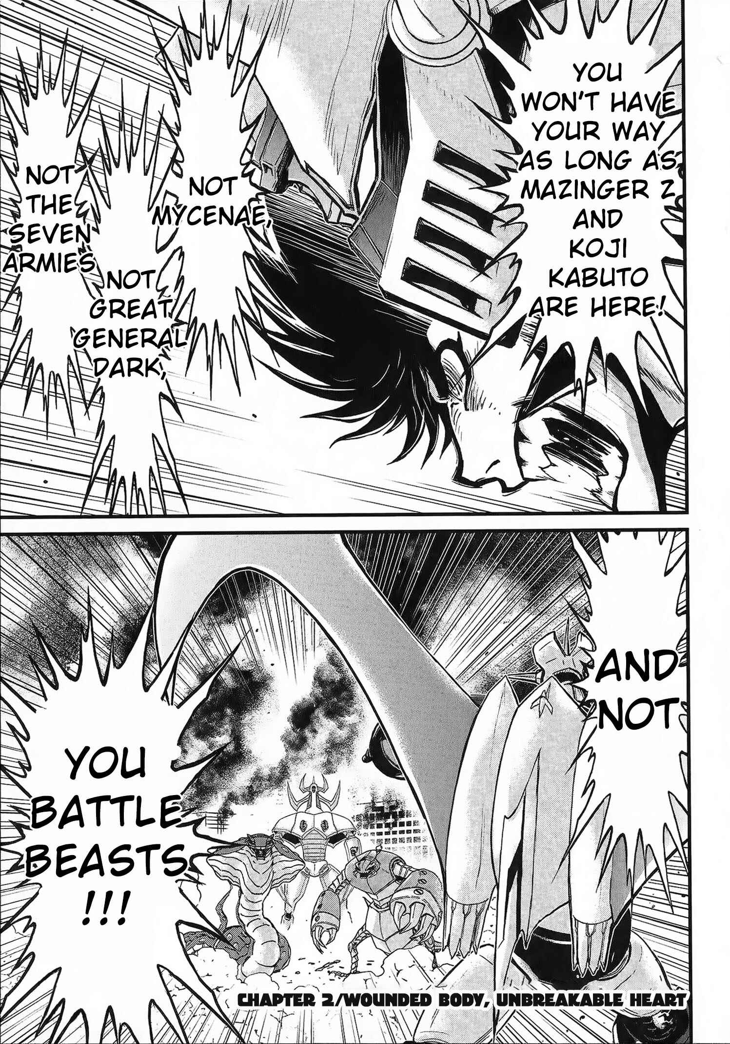 Page 1 Chapter 2 Shin Mazinger Zero vs. the Great General of Darkness