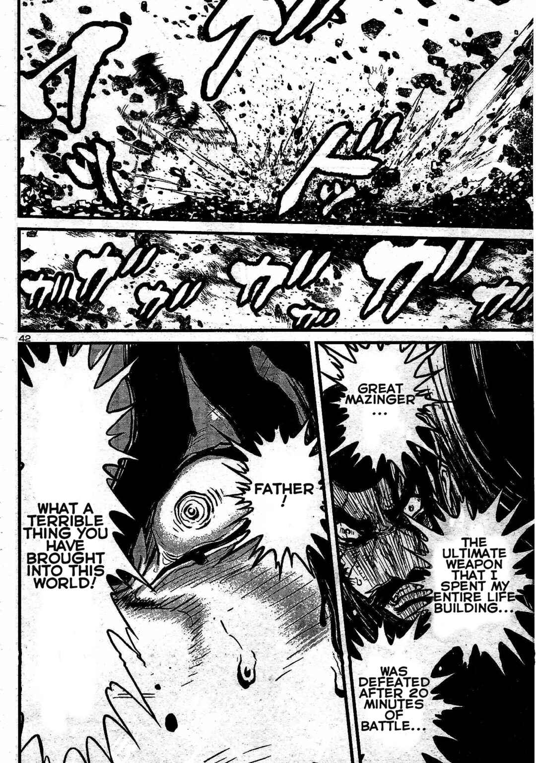 Page 42 Chapter 11 Shin Mazinger Zero vs. the Great General of Darkness