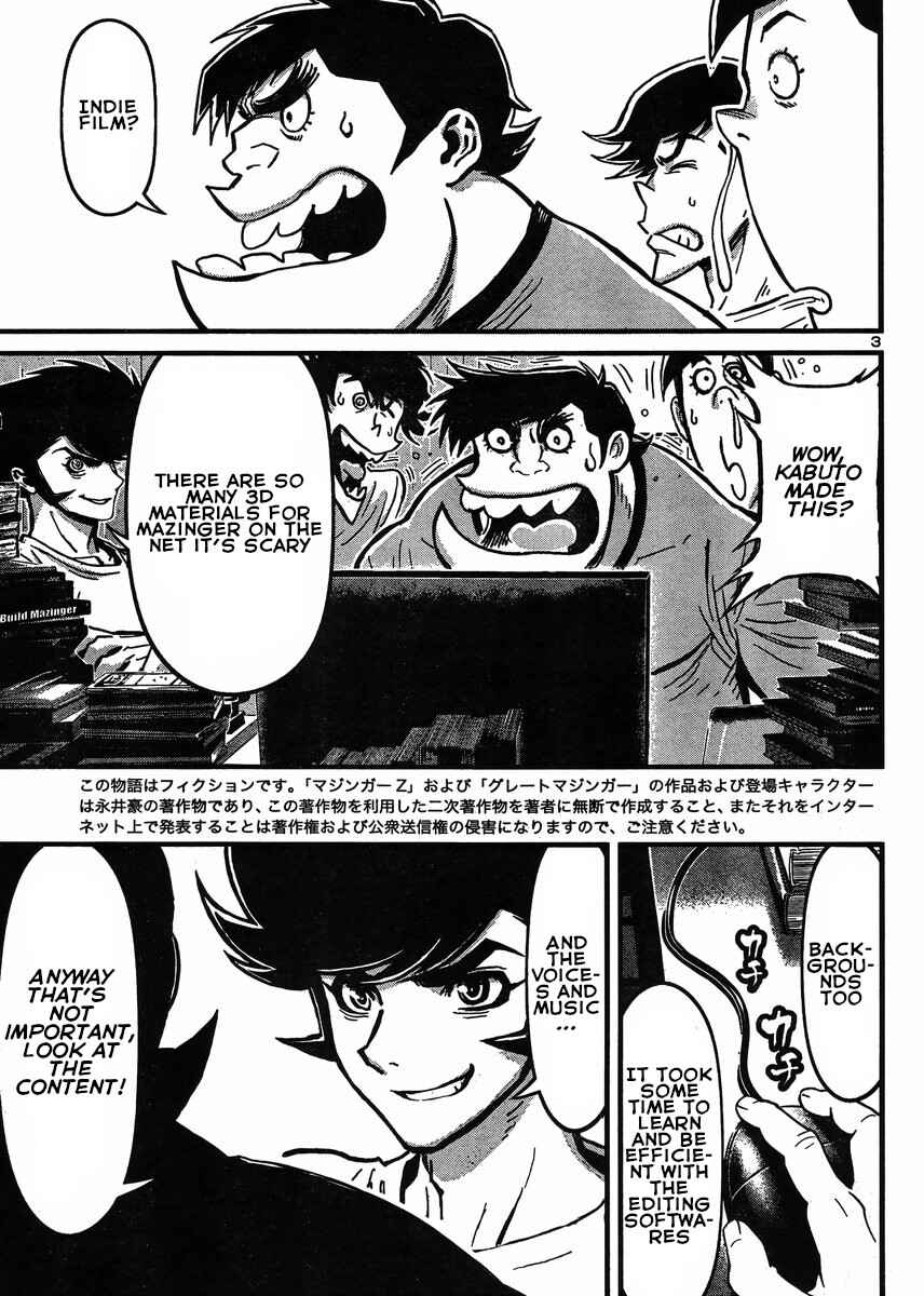 Page 3 Chapter 33 Shin Mazinger Zero vs. the Great General of Darkness