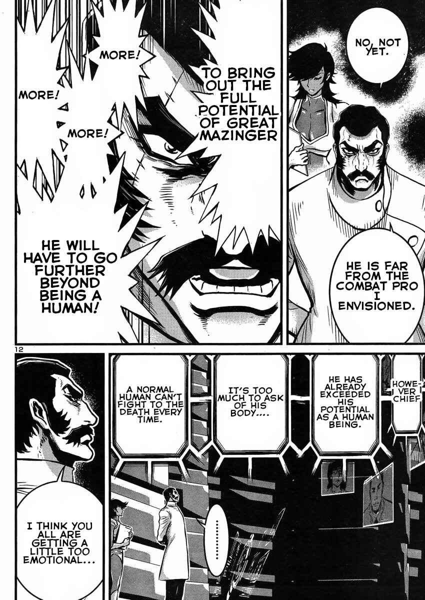 Page 12 Chapter 17 Shin Mazinger Zero vs. the Great General of Darkness
