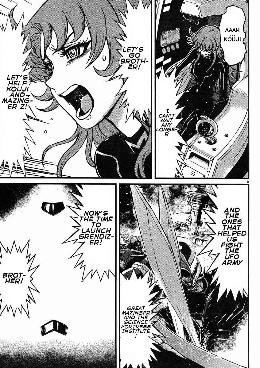 Page 9 Chapter 24 Shin Mazinger Zero vs. the Great General of Darkness