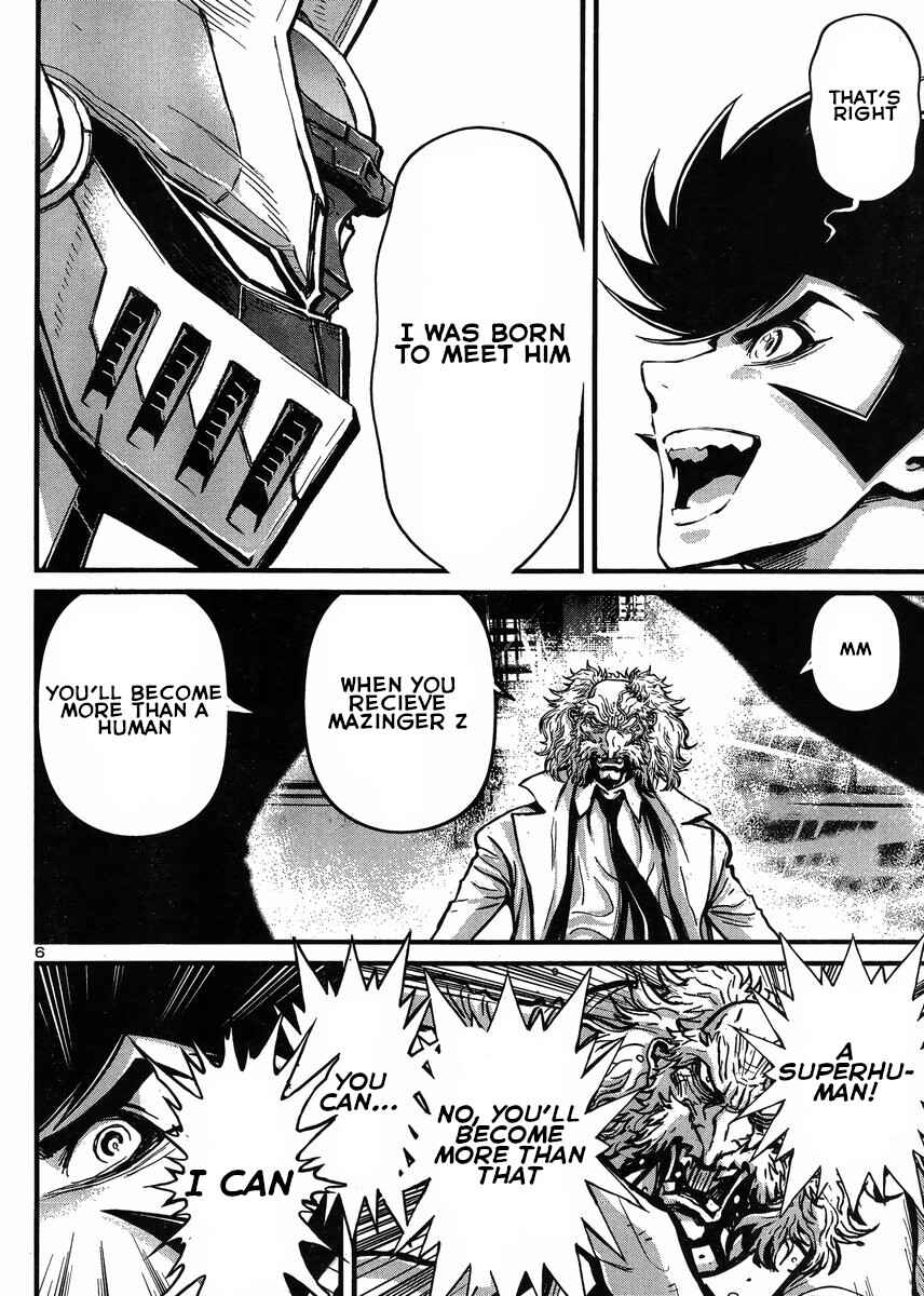 Page 6 Chapter 29 Shin Mazinger Zero vs. the Great General of Darkness