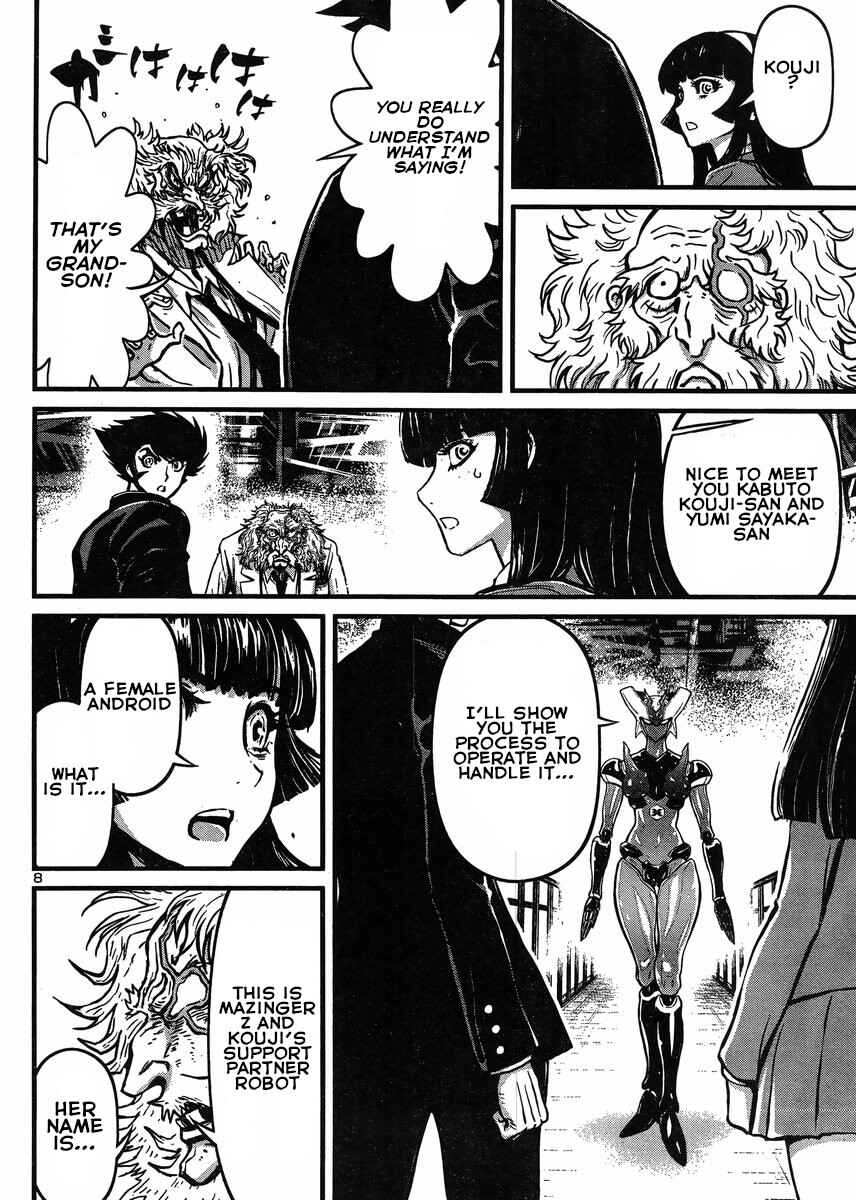 Page 8 Chapter 29 Shin Mazinger Zero vs. the Great General of Darkness