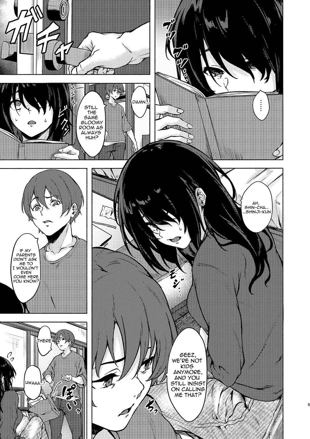 Page 5 Chapter Unknown_d439 Inkya JD Saimin de Chinko no Shihaiken Ubawarechattara, Shin-chan Nan ni mo Dekinai ne?