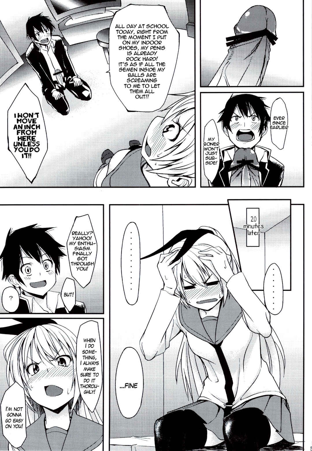 Page 4 Chapter Unknown_46d8 Nisekoi - Ashikoki (Doujinshi)