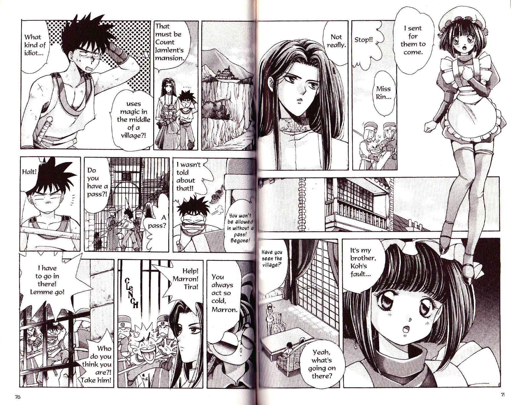 Page 4 Chapter 3 Bakuretsu Hunters