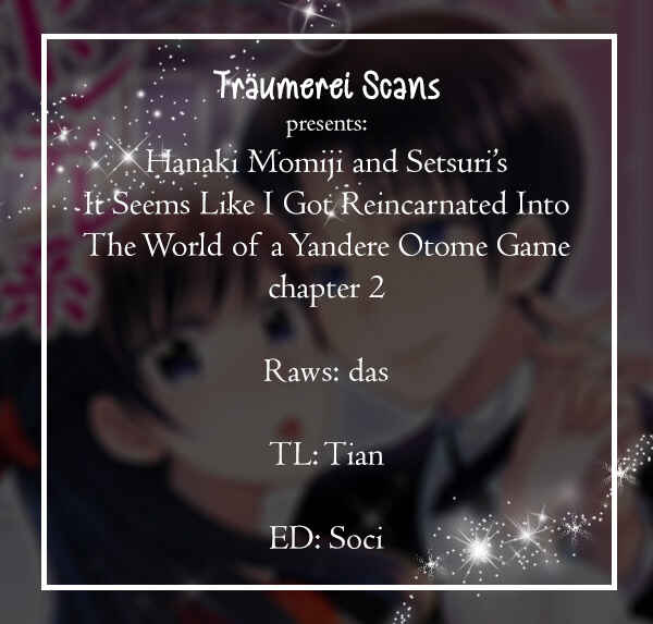 Page 1 Chapter 2 Yandere Otome Game