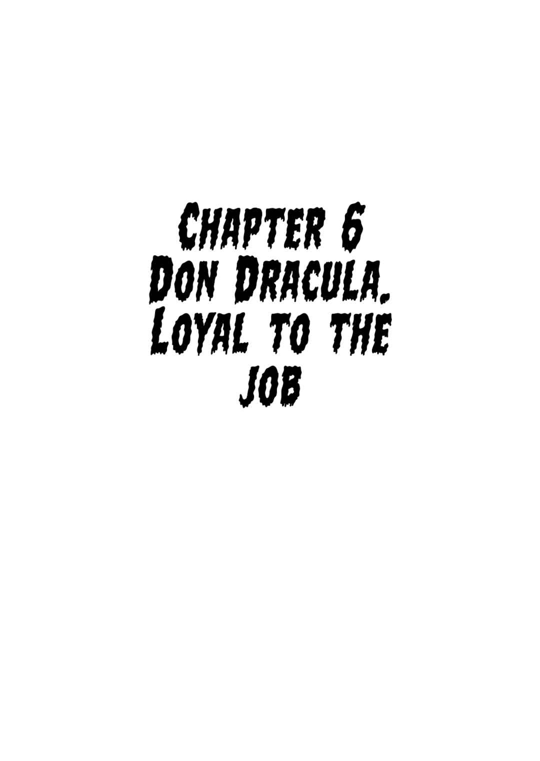 Page 1 Chapter 6 Don Dracula