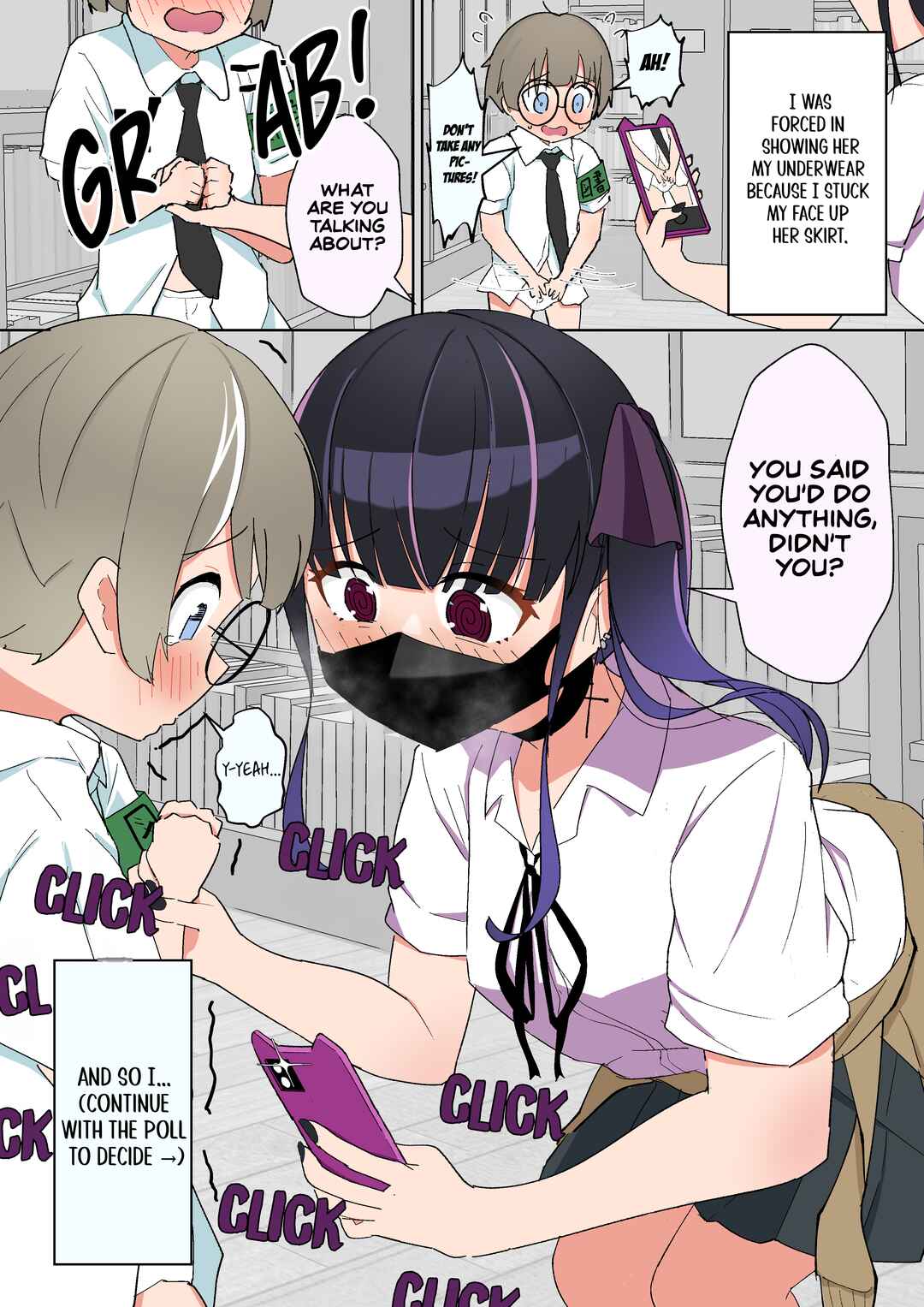 Page 1 Chapter 4 The Landmine-Type Senpai Who Gradually Develops a Liking for Younger People