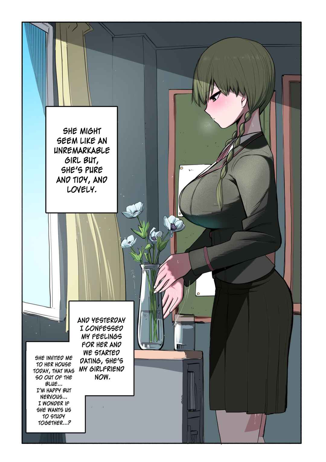 Page 1 Chapter 3 Mob Gao-chan ni Kokuhaku
