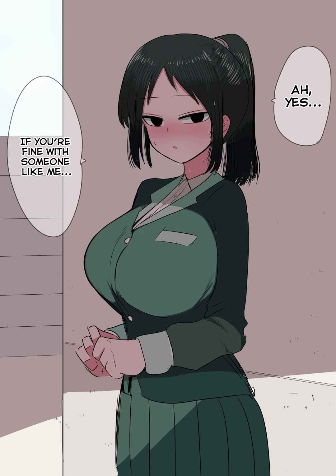 Page 1 Chapter 1 Mob Gao-chan ni Kokuhaku