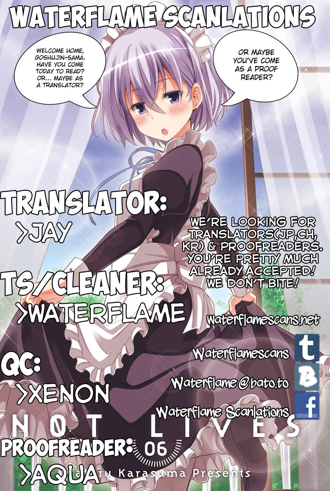 Page 1 Chapter 29 Not Lives