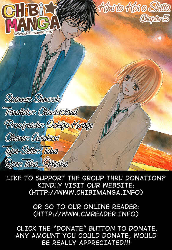 Page 1 Chapter 5 Kimi to Koi o Shitta