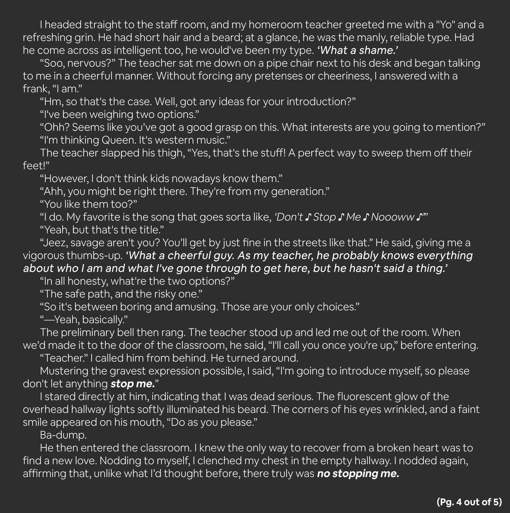 Page 49 Chapter 13 She Likes Gays, but Not Me