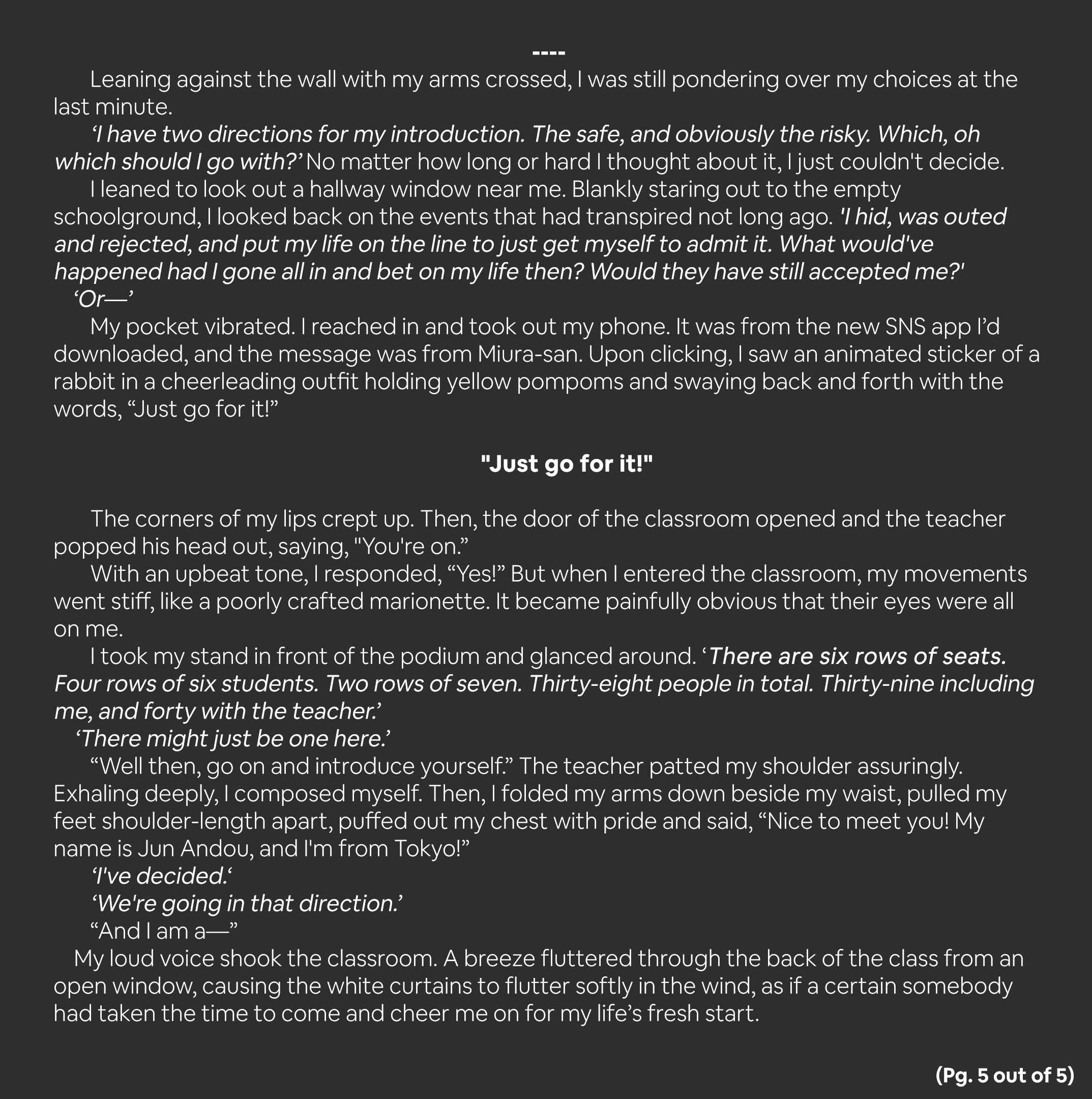 Page 50 Chapter 13 She Likes Gays, but Not Me