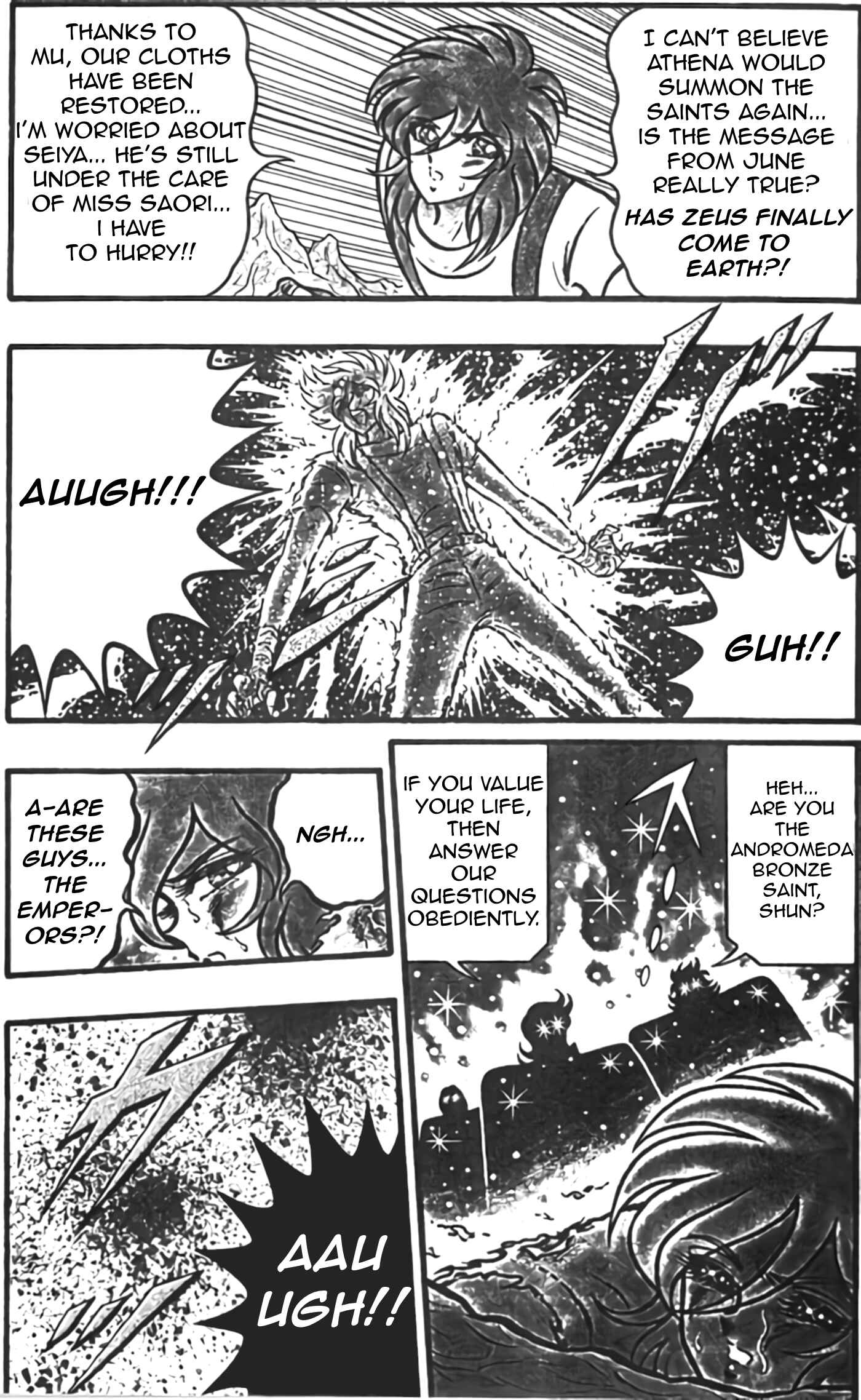 Page 1 Chapter 2 Saint Seiya: Zeus Chapter (Doujinshi)