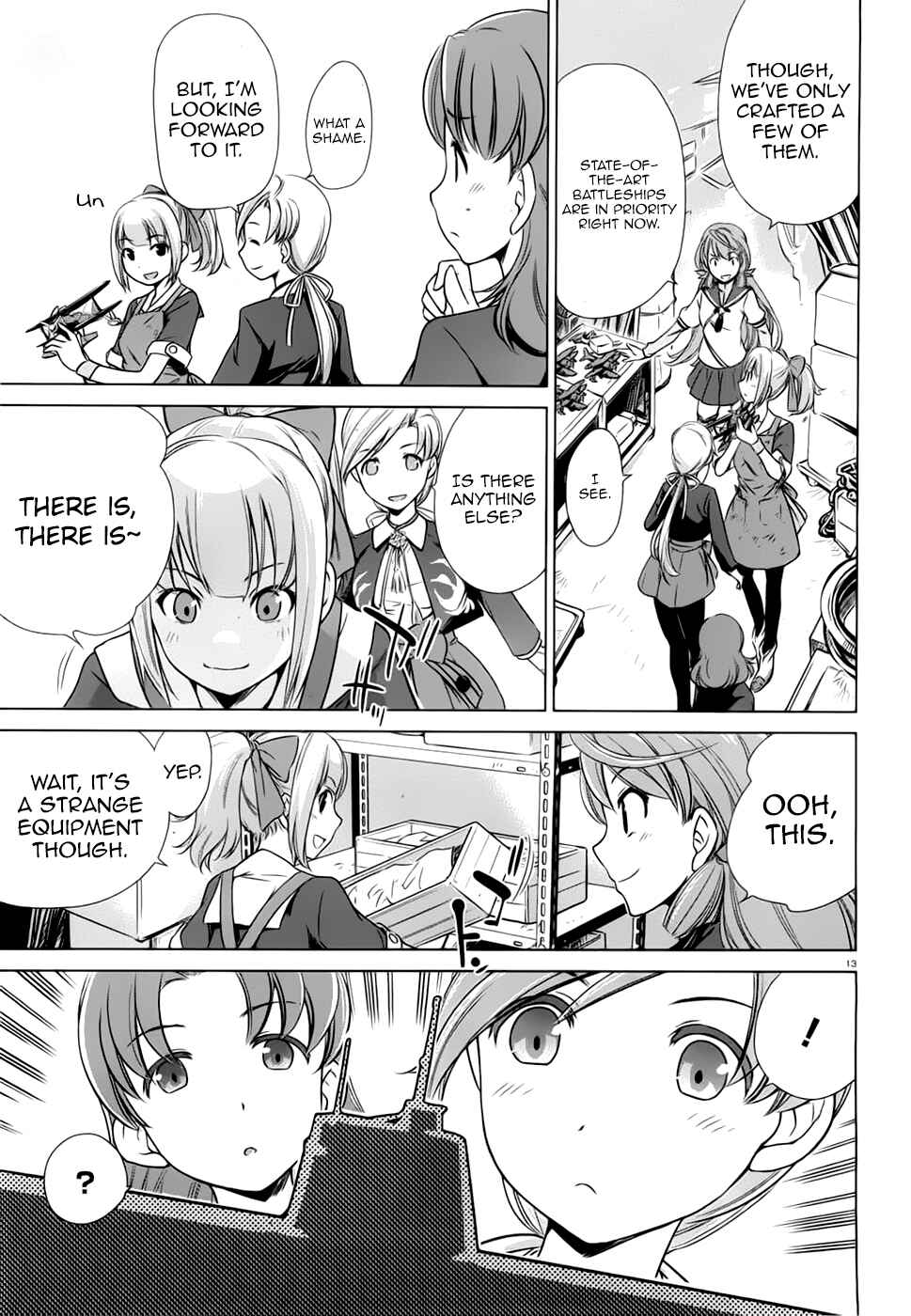 Page 13 Chapter 6 Kantai Collection -KanColle- Someday in the Calm Seas