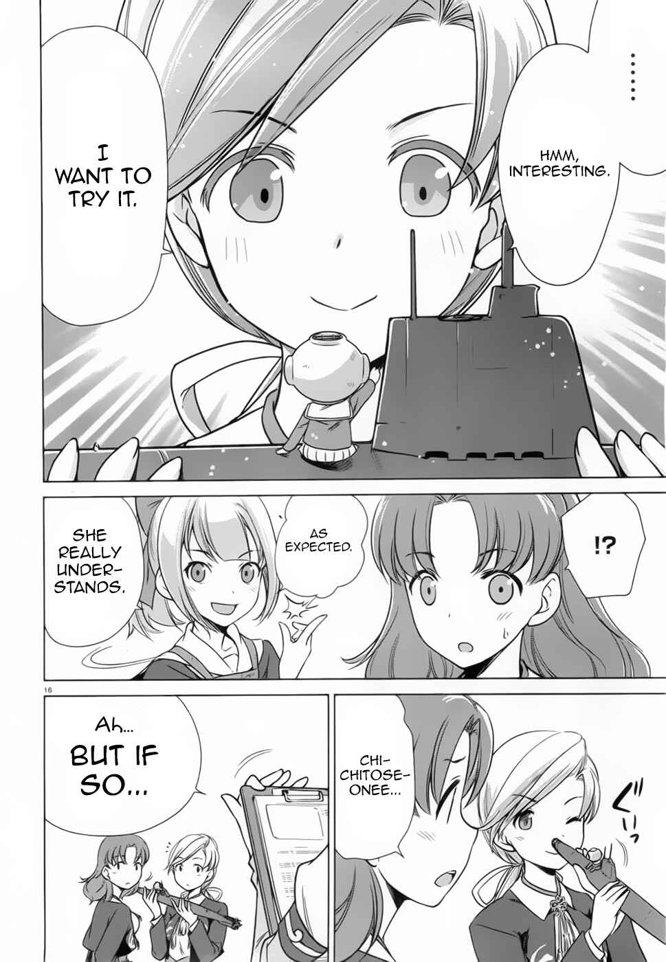 Page 16 Chapter 6 Kantai Collection -KanColle- Someday in the Calm Seas