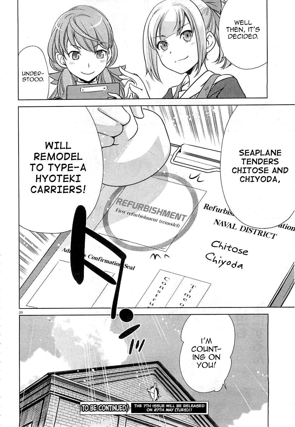 Page 20 Chapter 6 Kantai Collection -KanColle- Someday in the Calm Seas