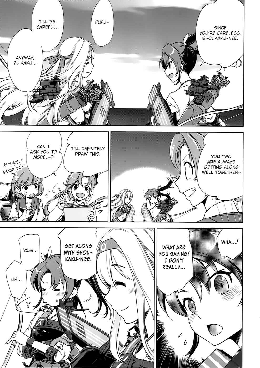 Page 12 Chapter 10 Kantai Collection -KanColle- Someday in the Calm Seas