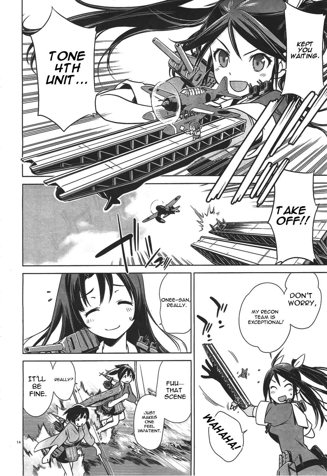 Page 13 Chapter 4 Kantai Collection -KanColle- Someday in the Calm Seas