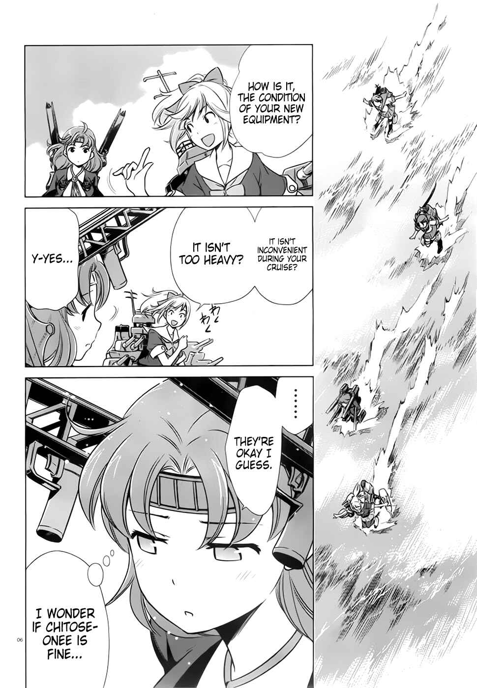 Page 6 Chapter 7 Kantai Collection -KanColle- Someday in the Calm Seas