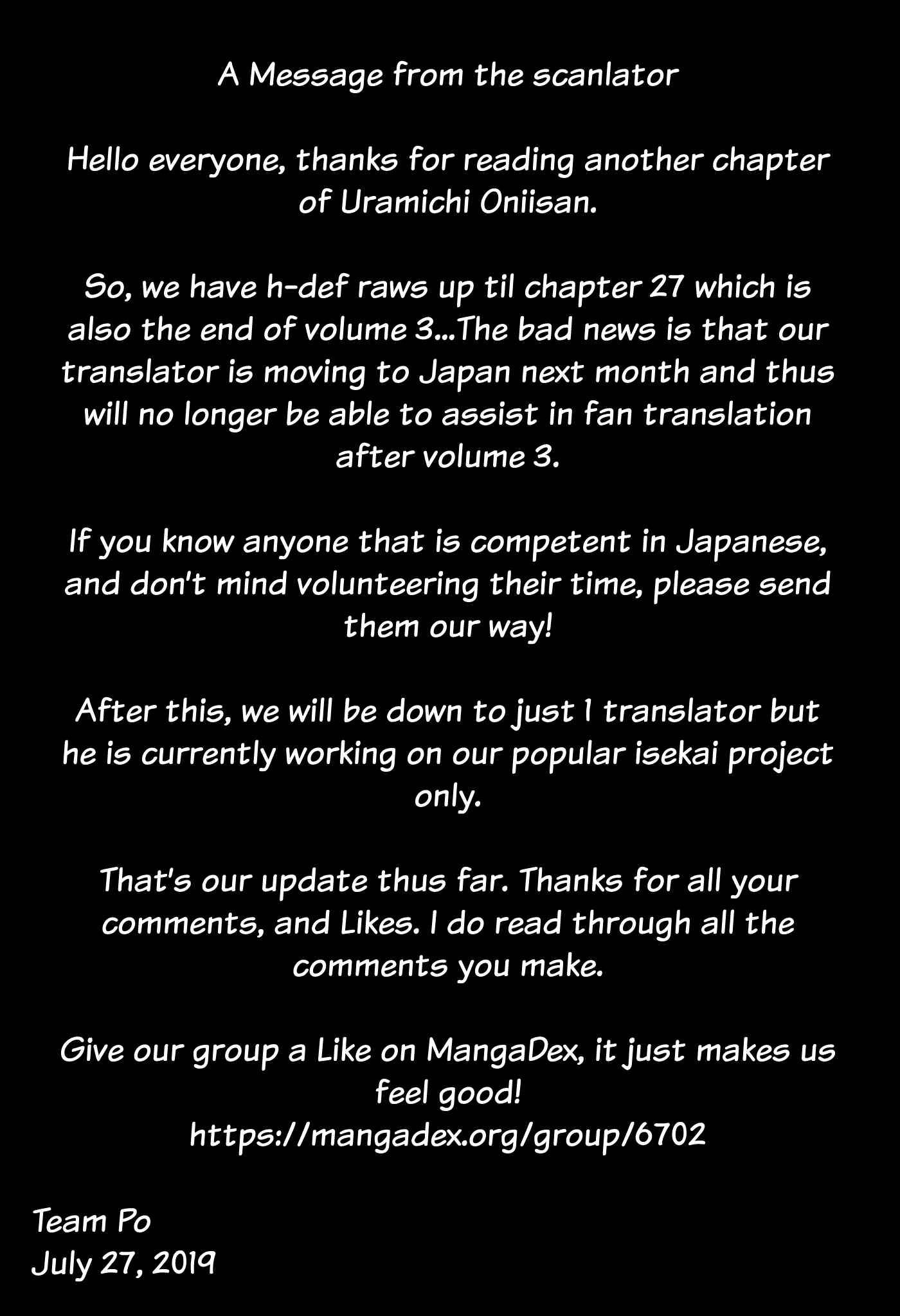 Page 2 Chapter 23 Uramichi Onii-san