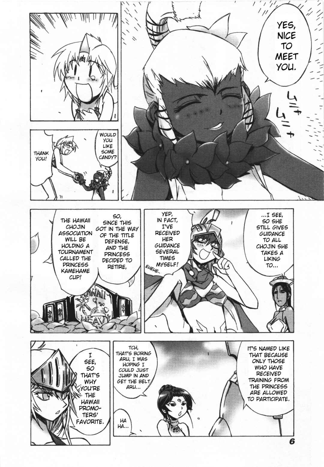 Page 8 Chapter 18 Kinnikuman Lady