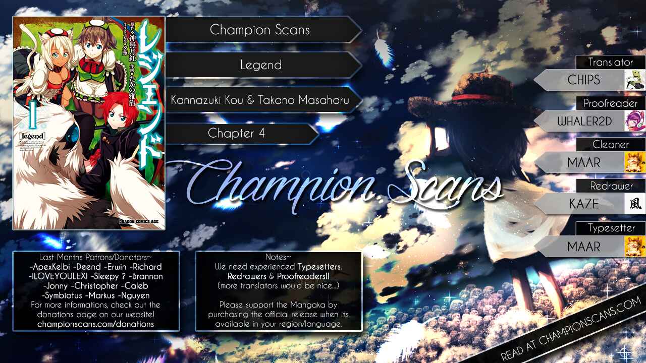 Page 1 Chapter 4 Legend