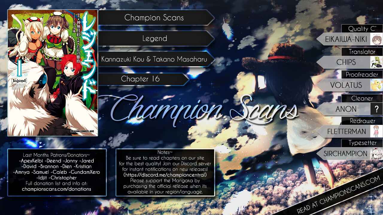 Page 1 Chapter 16 Legend