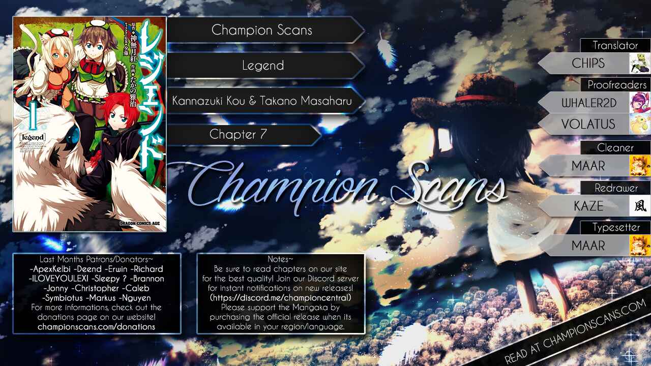 Page 1 Chapter 7 Legend