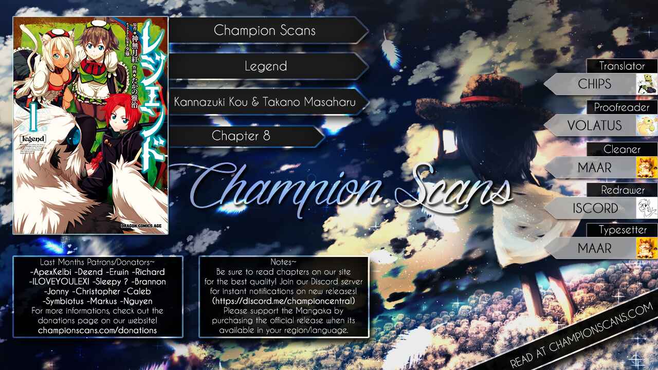 Page 1 Chapter 8 Legend