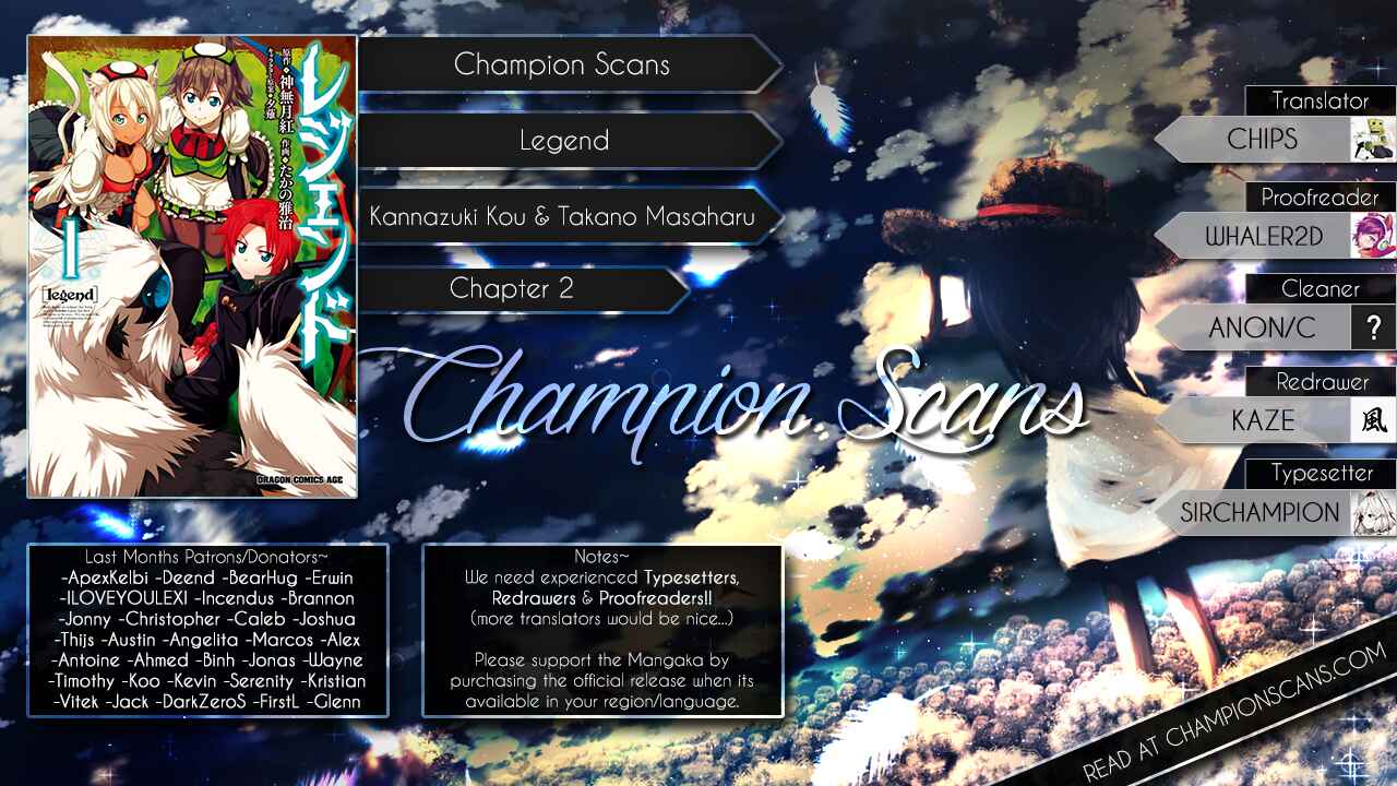 Page 1 Chapter 2 Legend