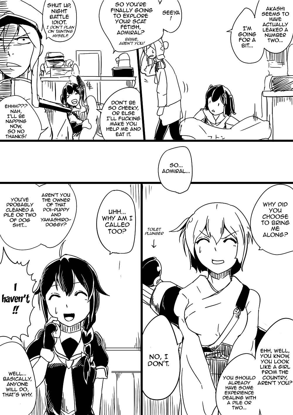 Page 4 Chapter 2 An ordinary Kancolle Manga