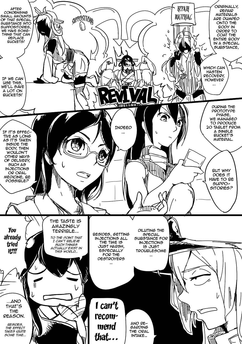 Page 2 Chapter 1 An ordinary Kancolle Manga