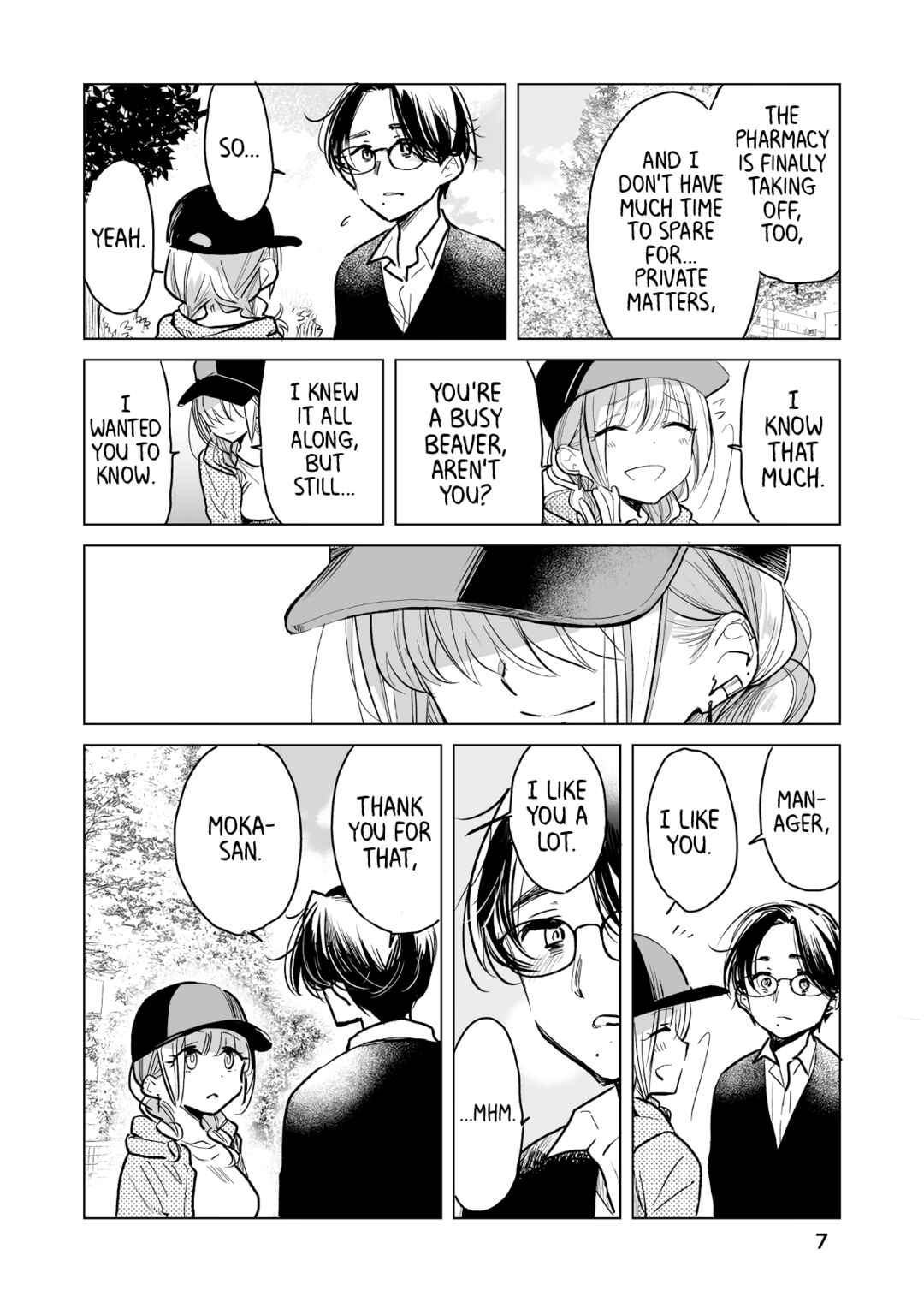 Page 7 Chapter 43 Drug Store Tenin Sacchan no Nichijou
