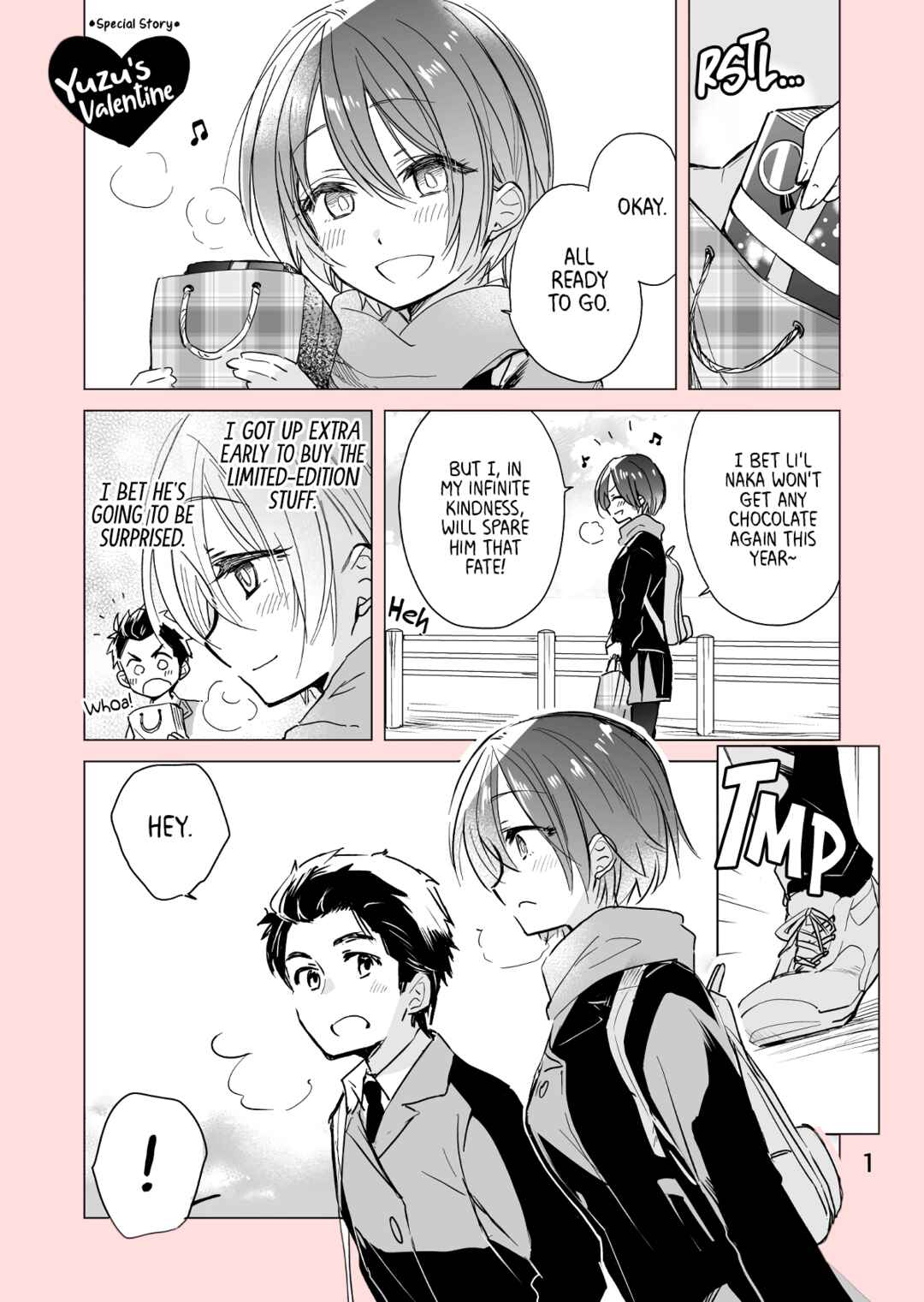 Page 1 Chapter 28.5 Drug Store Tenin Sacchan no Nichijou