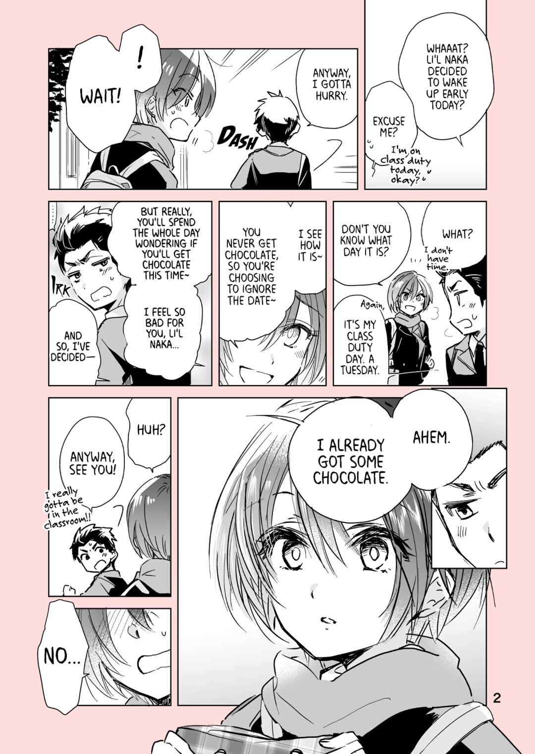 Page 2 Chapter 28.5 Drug Store Tenin Sacchan no Nichijou