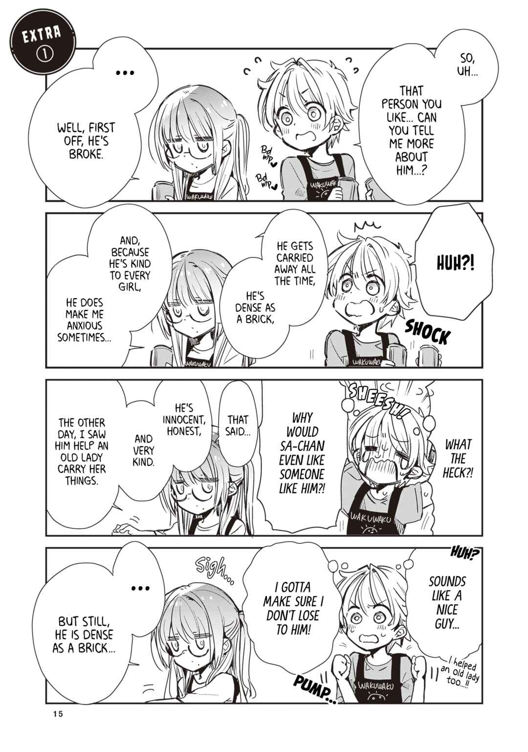 Page 1 Chapter 2.5 Drug Store Tenin Sacchan no Nichijou