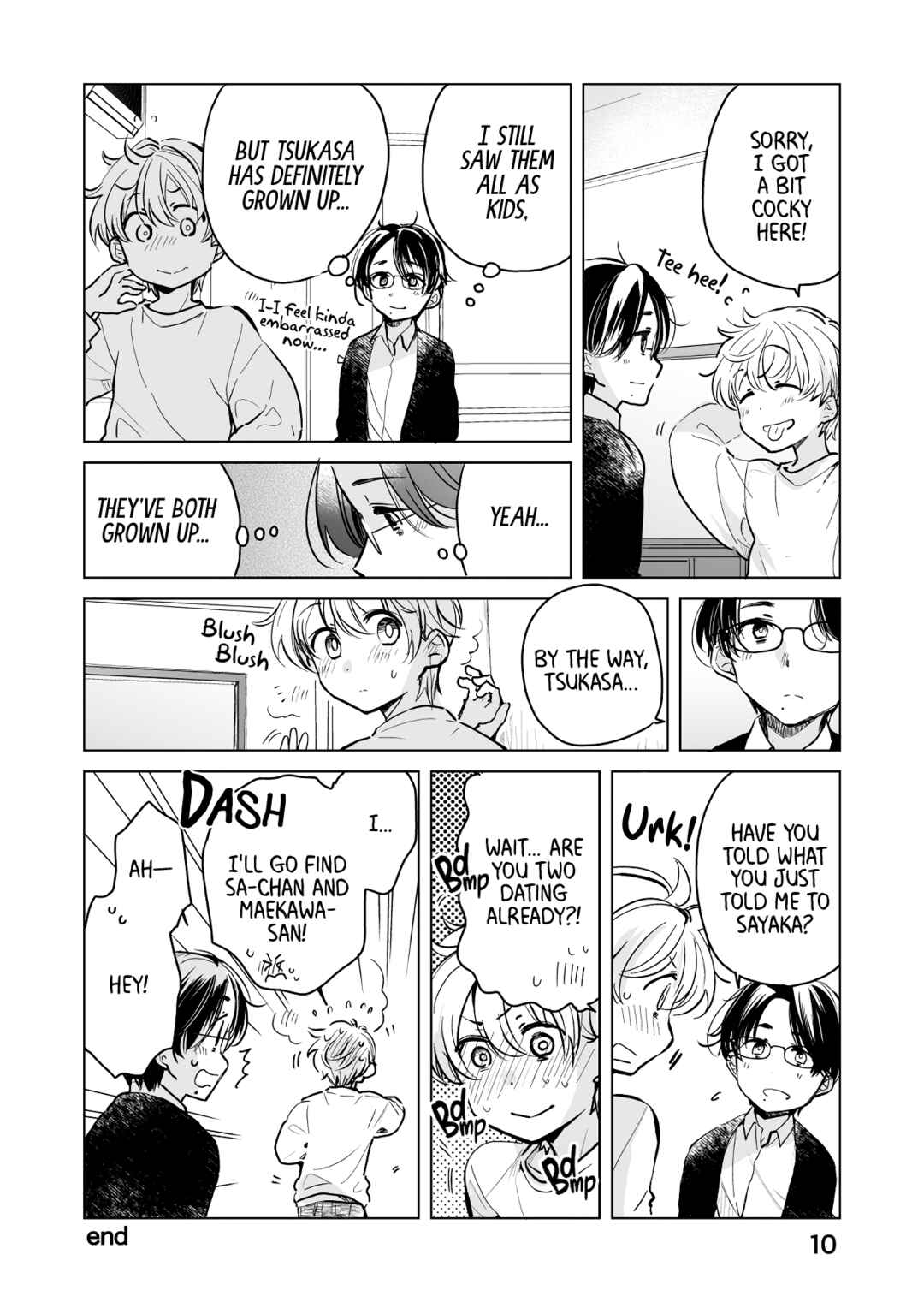 Page 10 Chapter 42 Drug Store Tenin Sacchan no Nichijou