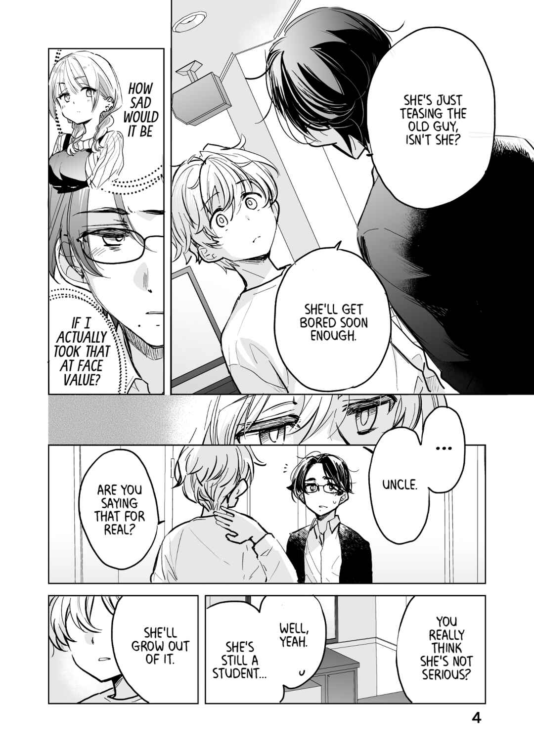 Page 4 Chapter 42 Drug Store Tenin Sacchan no Nichijou