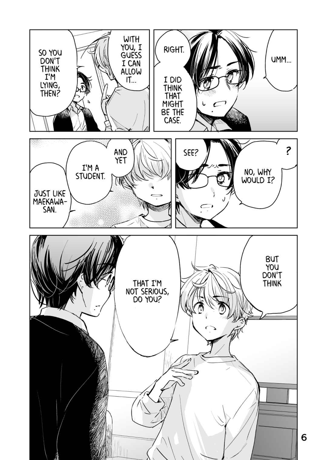 Page 6 Chapter 42 Drug Store Tenin Sacchan no Nichijou