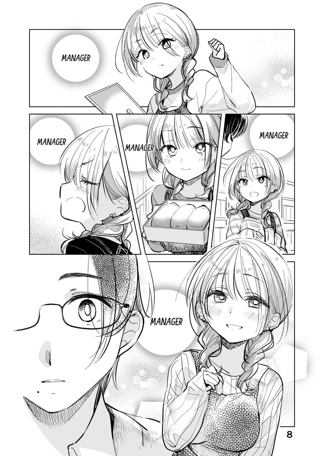 Page 8 Chapter 42 Drug Store Tenin Sacchan no Nichijou