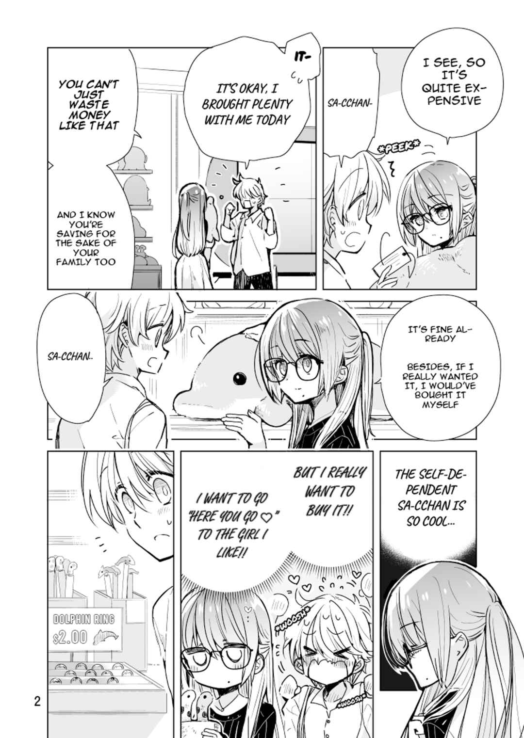 Page 2 Chapter 10 Drug Store Tenin Sacchan no Nichijou