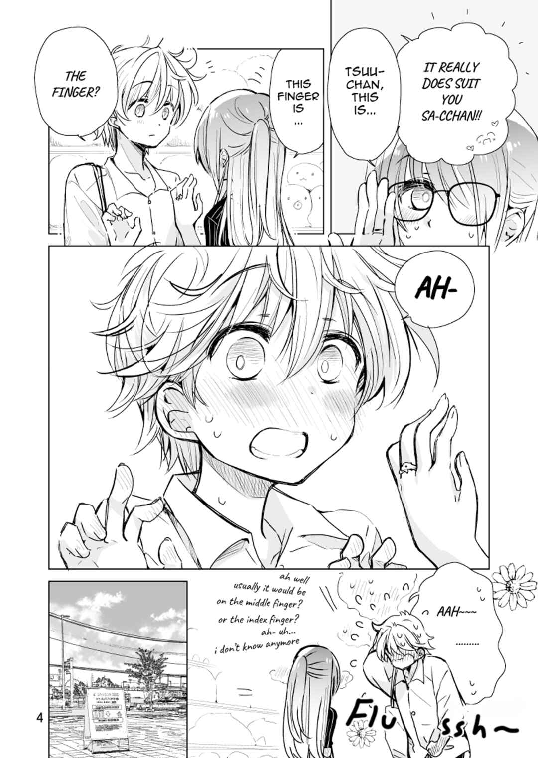 Page 4 Chapter 10 Drug Store Tenin Sacchan no Nichijou