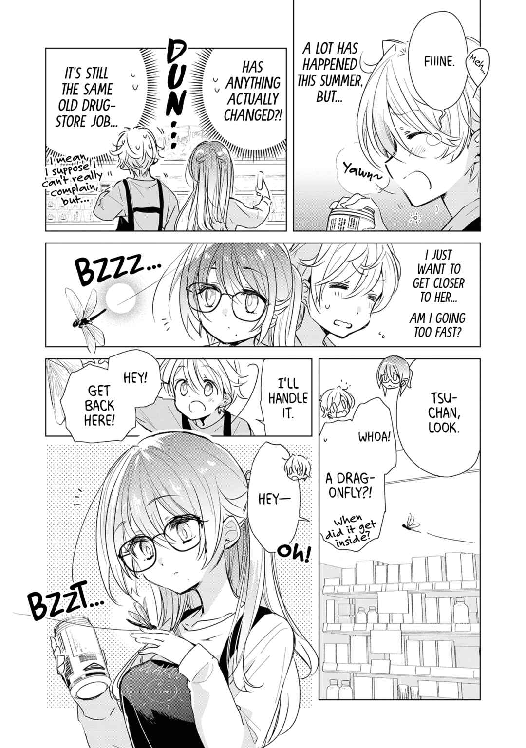 Page 3 Chapter 26.5 Drug Store Tenin Sacchan no Nichijou