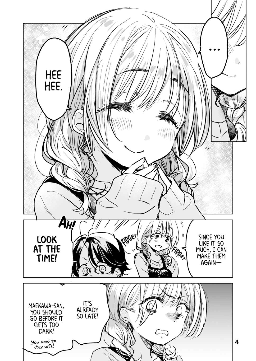 Page 4 Chapter 34 Drug Store Tenin Sacchan no Nichijou